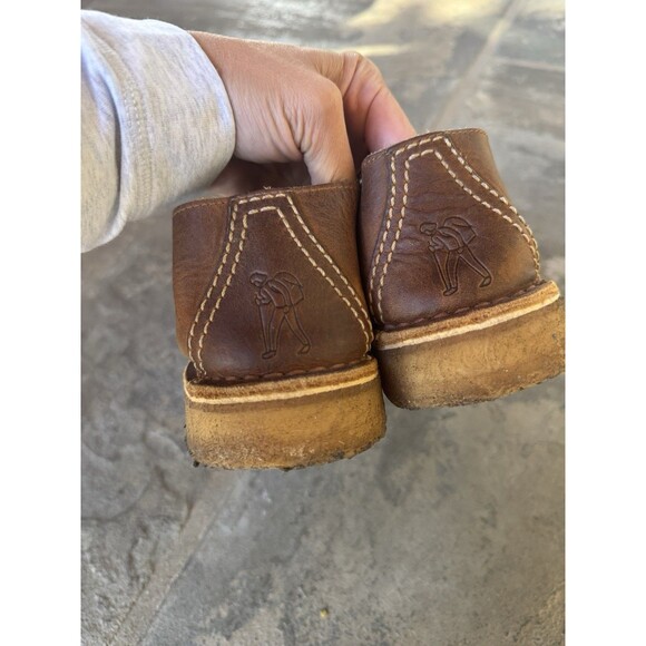 Clarks Originals Desert Trek Beeswax Leather Chukka Boots Men’s Size 9 - Iconic - Picture 5 of 12